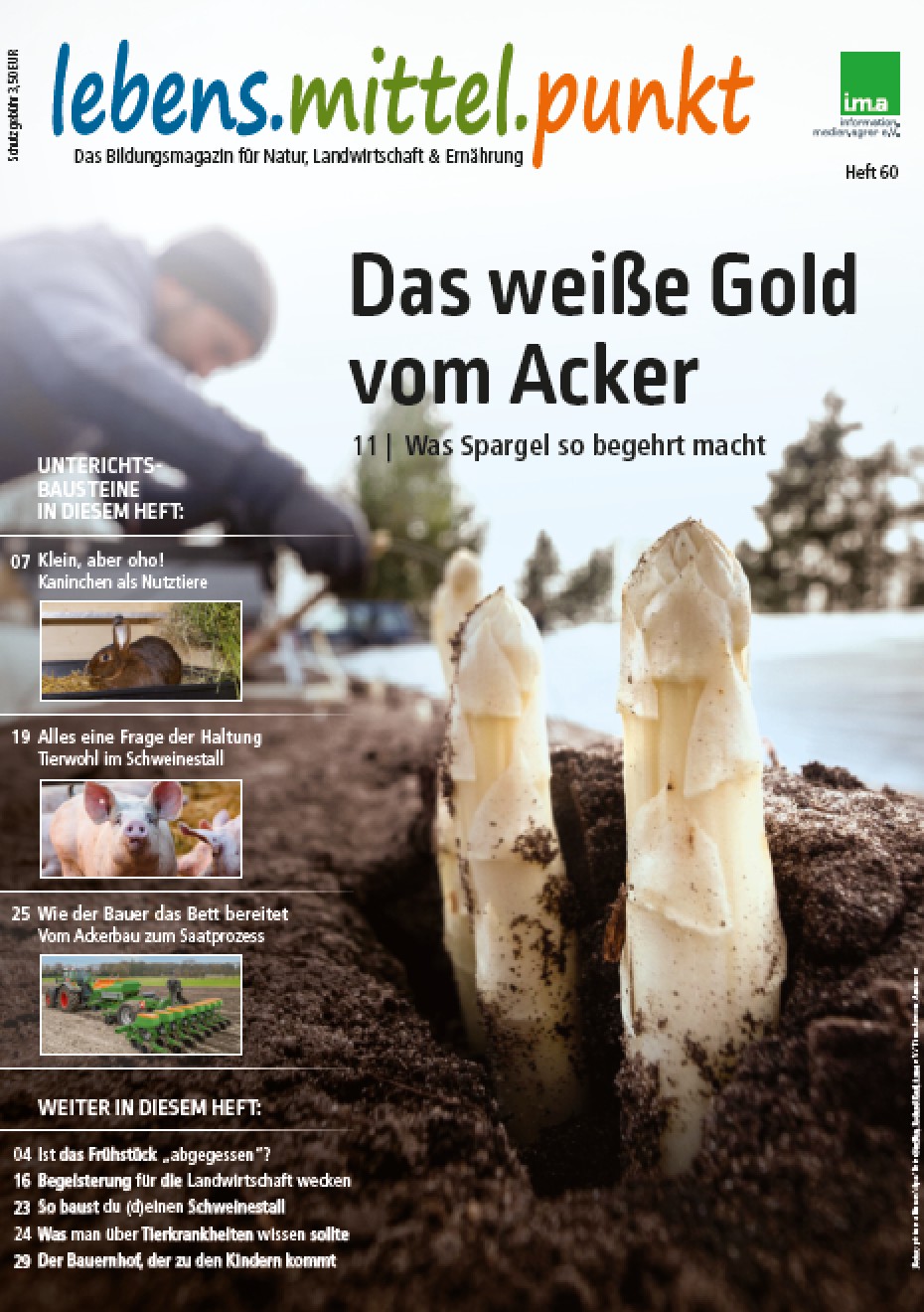 Bessere Übersicht und Leseführung: Die neue Titelseite vom „lebens.mittel.punkt“.