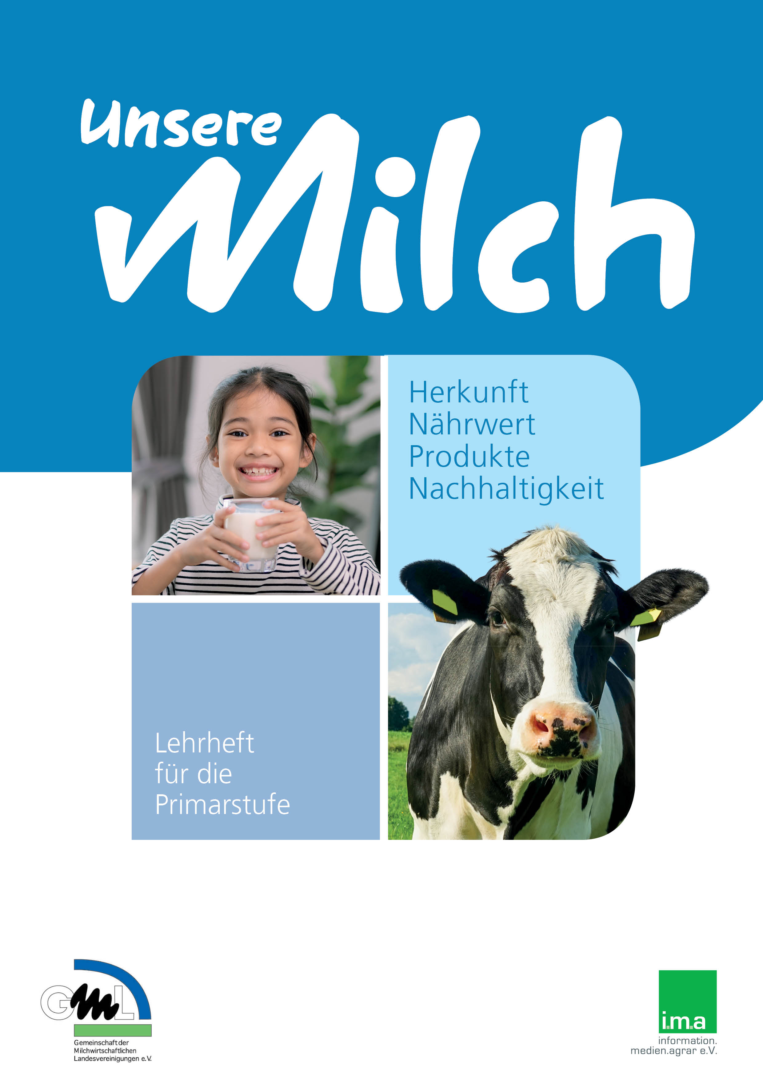 Titelseite der neuen i.m.a-Milchmappe