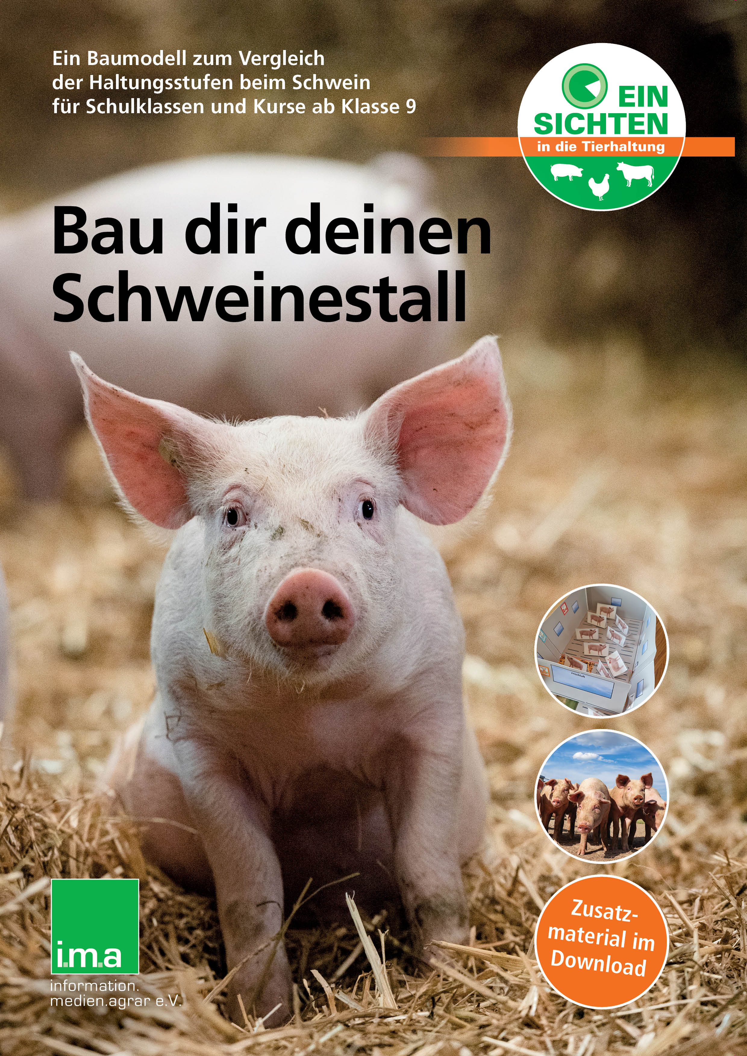 Titelseite Baumodell Schweinestall