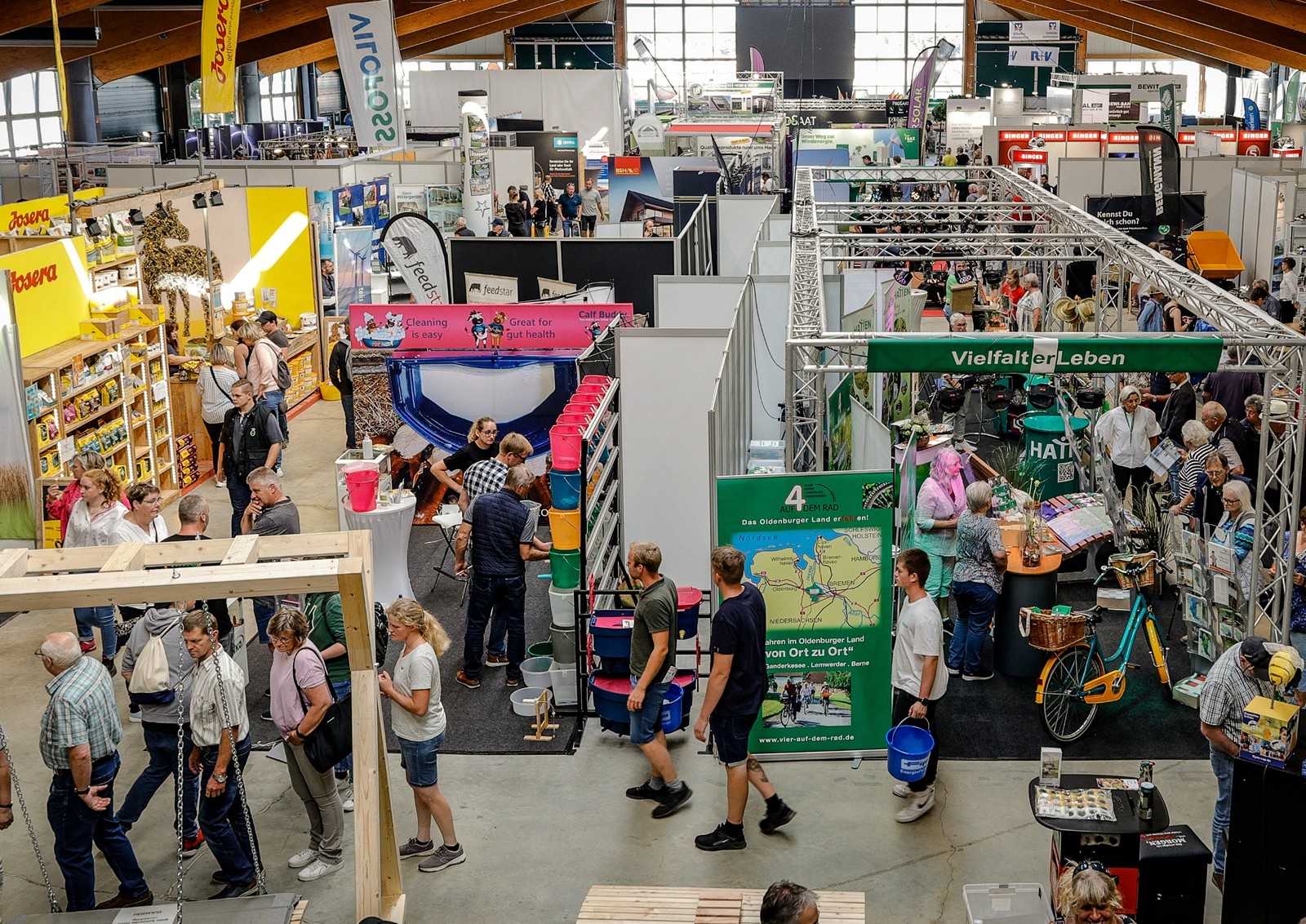 LandTageNord: Auch in den Messehallen gibt es für die Besucher viel zu entdecken (Symbolfoto Land-Tage GmbH).