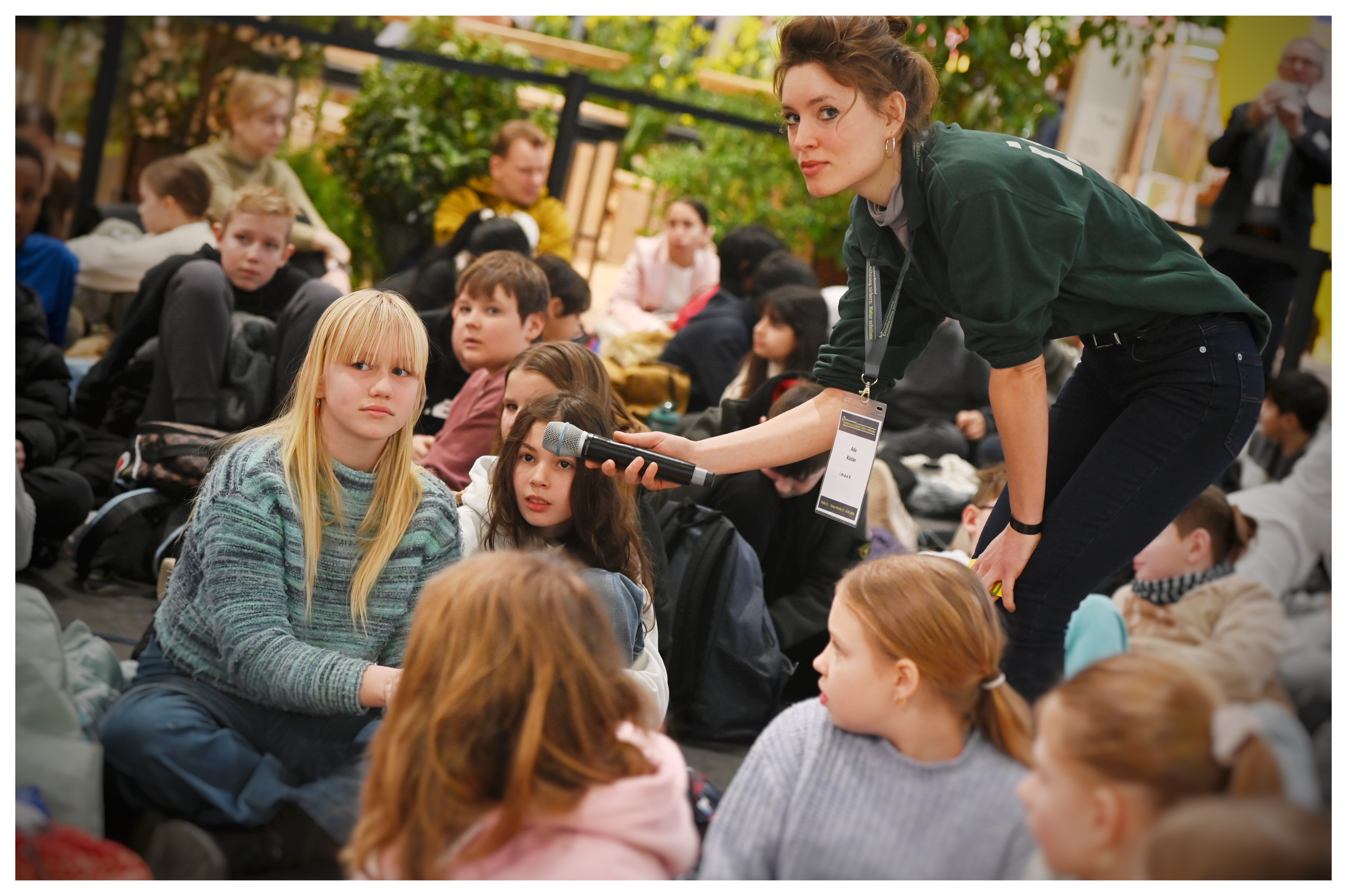 Aufmerksame Schulkinder: Jede der Fragen konnte beantwortet werden (Foto: i.m.a e.V./Otto).