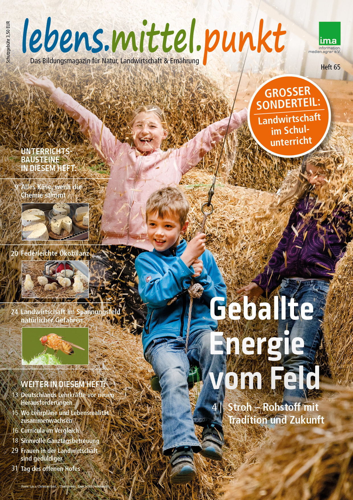 Titelbild des Bildungsmagazins Nr. 65